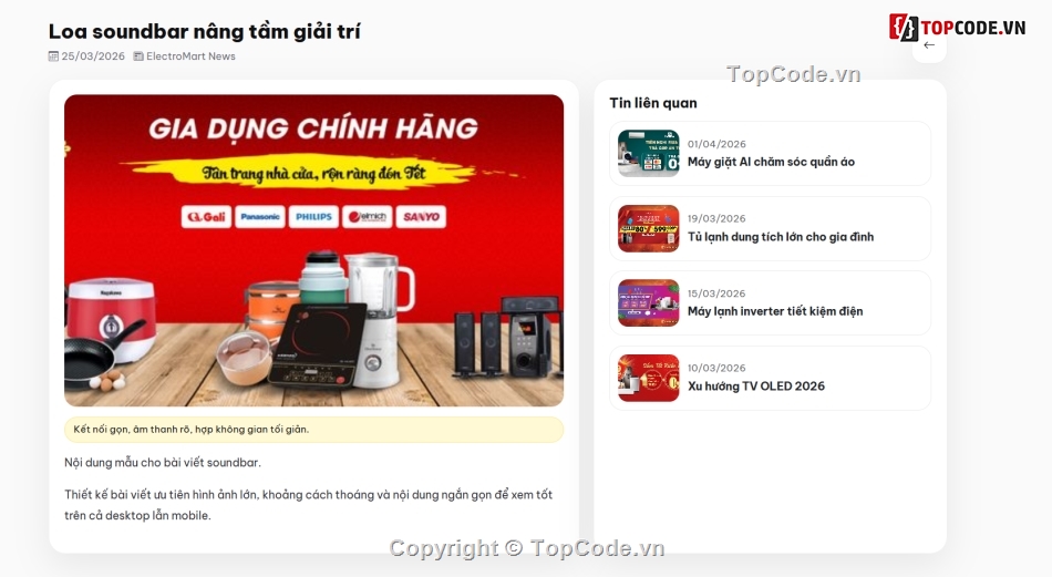 Đồ án,điện máy,bán hàng điện máy